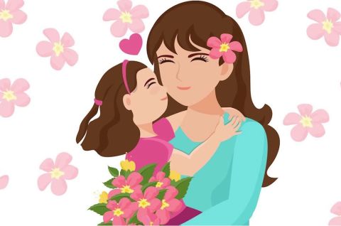 Открытка для мамы